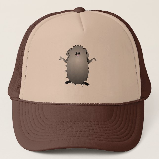 Abyssinian Guinea Pig Trucker Hat (Front)