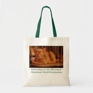 Abyssinian Kitten Tote Bag