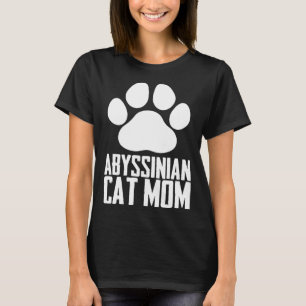 Abyssinian mom Abyssinian kitten Abyssinians 3 T-Shirt