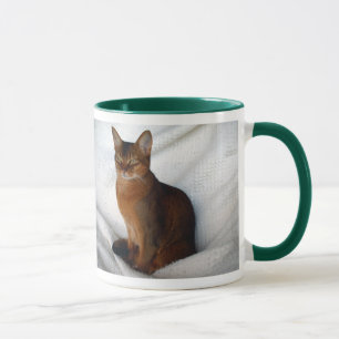 Abyssinian Ruddy Female Cat Mug