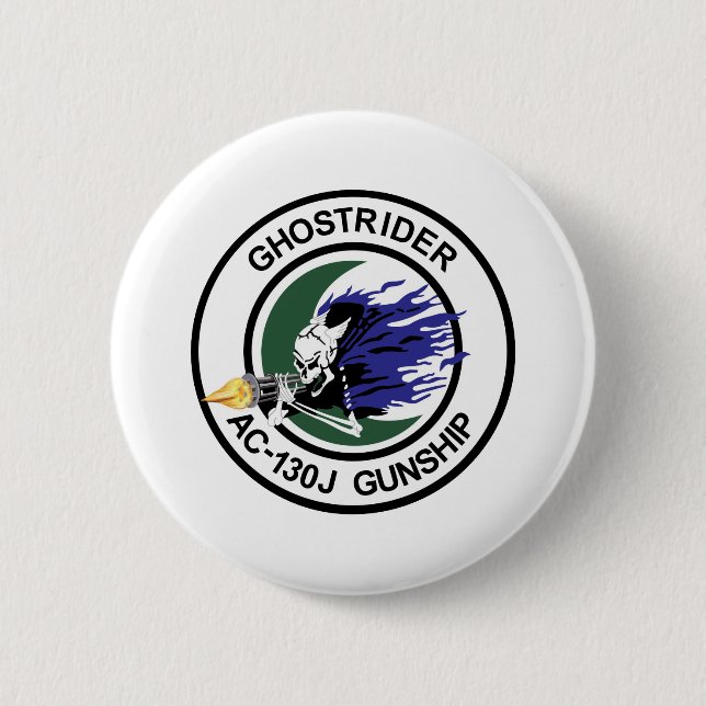 AC-130J Ghostrider Gunship.PNG 2 Inch Round Button (Front)