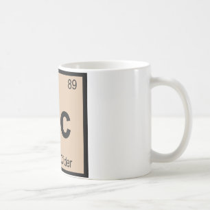 Ac - Apple Cider Chemistry Periodic Table Symbol Coffee Mug