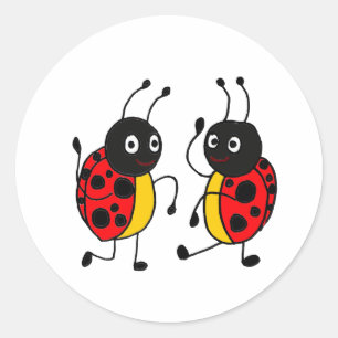 AC- Danseuse Danseuse Sticker Ladybugs
