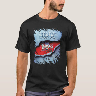 AC DC The Razor s Edge Album Cover Black Small Uni T-Shirt
