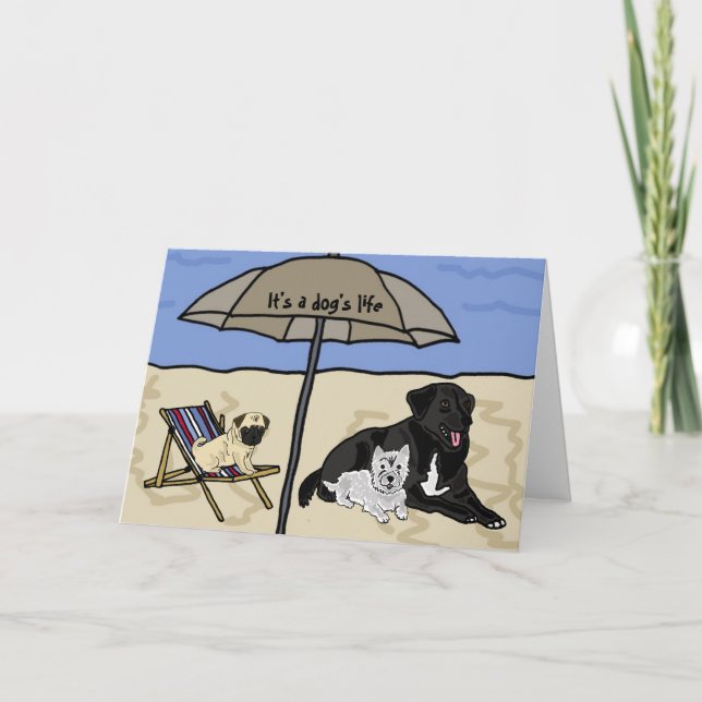 AC- It's a Dog's Life Notecards (Front)