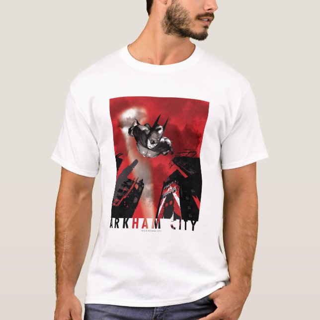 AC Poster - Batman flying T-Shirt (Front)
