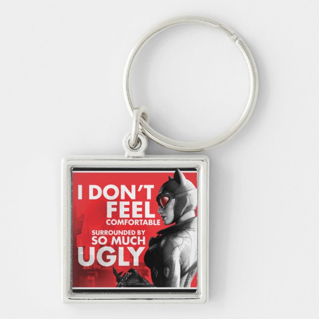 AC Propaganda - Catwoman Uncomfortable Keychain (Front)