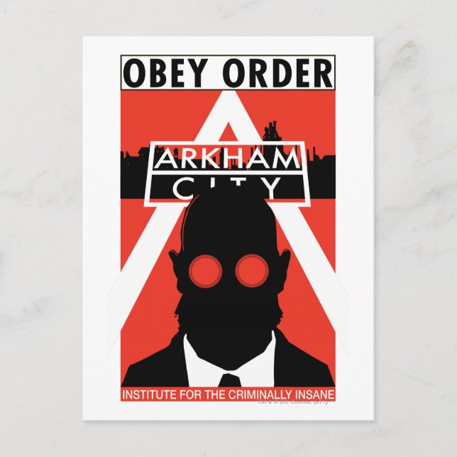 AC Propaganda - Obey Order Postcard (Front)