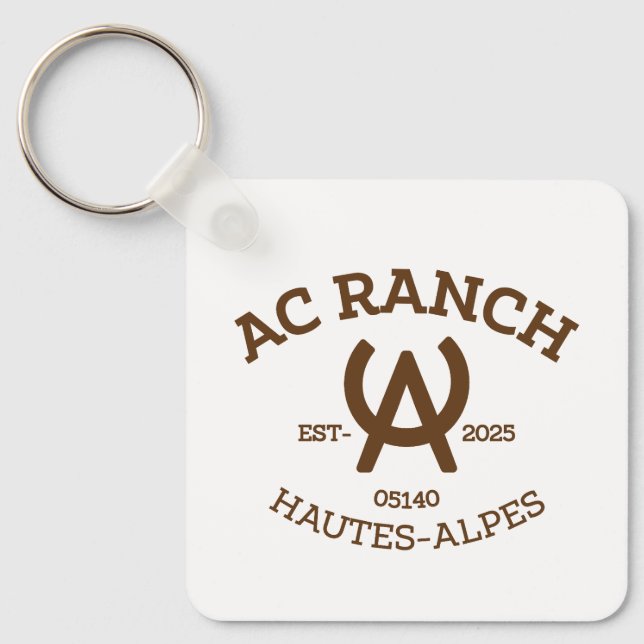 AC RANCH CLE DOOR KEYCHAIN (Front)