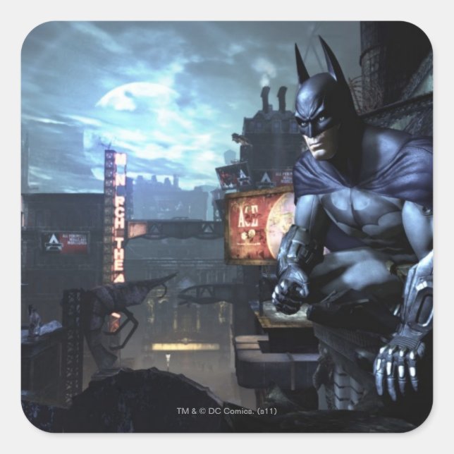 AC Screenshot 18 Square Sticker (Front)