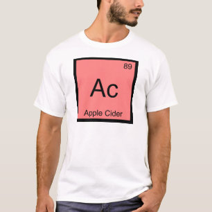 Ac - Symbole T-Shirt de l'élément de chimie du c