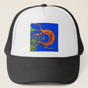 Acacia Circle Art Print Trucker Hat