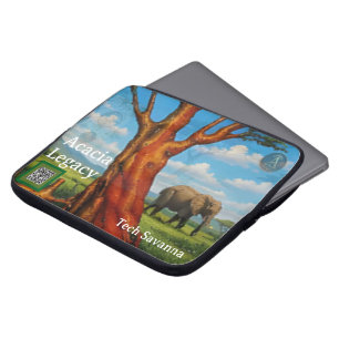 Acacia Legacy™ Blue Sky Heritage: Tec Savannah Laptop Sleeve