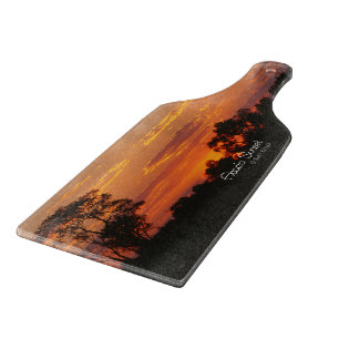 Acacia Sunset Cutting Board