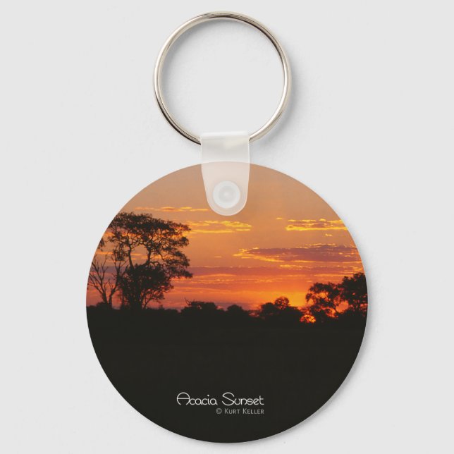 Acacia Sunset Keychain (Front)
