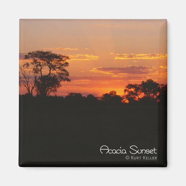 Acacia Sunset Magnet (Front)