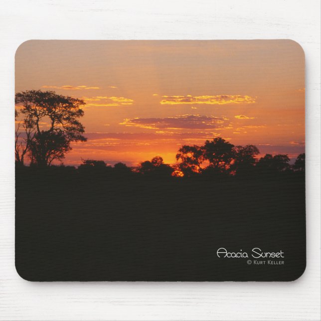 Acacia Sunset Mouse Pad (Front)