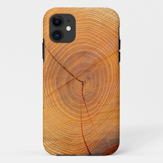 Acacia Tree Cross Section iPhone SE+5/5S Coque (Dos)