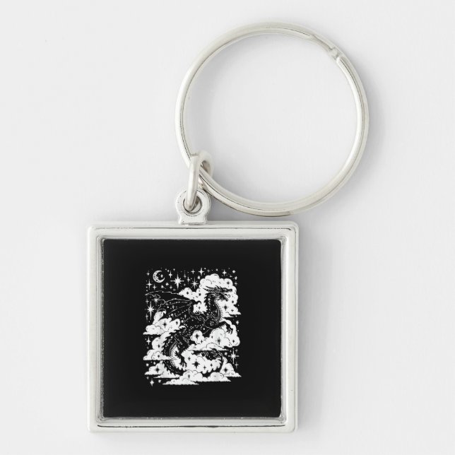 Academia Fantasy  Book Lover Bookish Goblincore Keychain (Front)