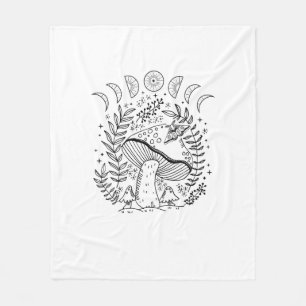 Academia Goblincore Cottagecore Aesthetic Witchy M Fleece Blanket