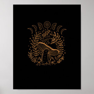 Academia Goblincore Cottagecore Aesthetic Witchy M Poster