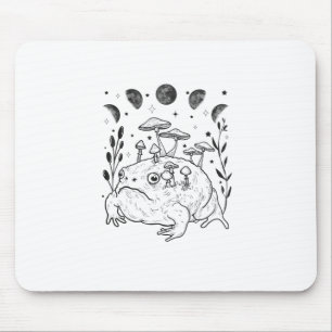 Academia Moon Witchy Goblincore Aesthetic Frog Mouse Pad