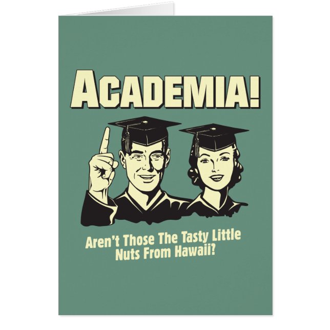 Academia: Tasty Nuts From Hawaii (Front)
