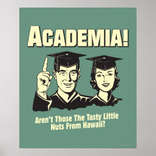 Academia: Tasty Nuts From Hawaii Poster