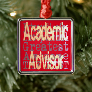Academic Advisor Extraordinaire Metal Ornament