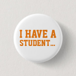 Academic Advisor Mantra 1 Inch Round Button