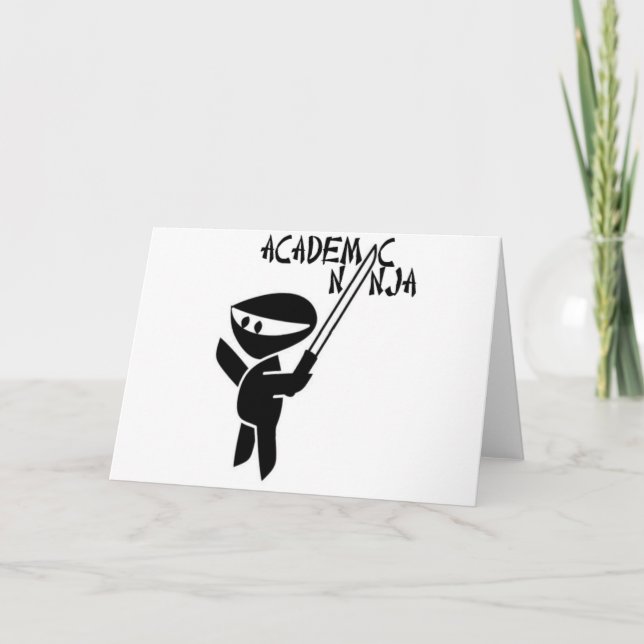Academic Ninja Card (Front)