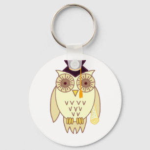 Academic Owl Keychain