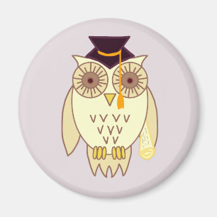 Academic Owl Magnet
