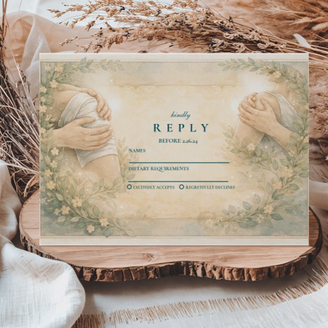 Academic Physical Therapy Graduate RSVP Card (Creator Uploaded)