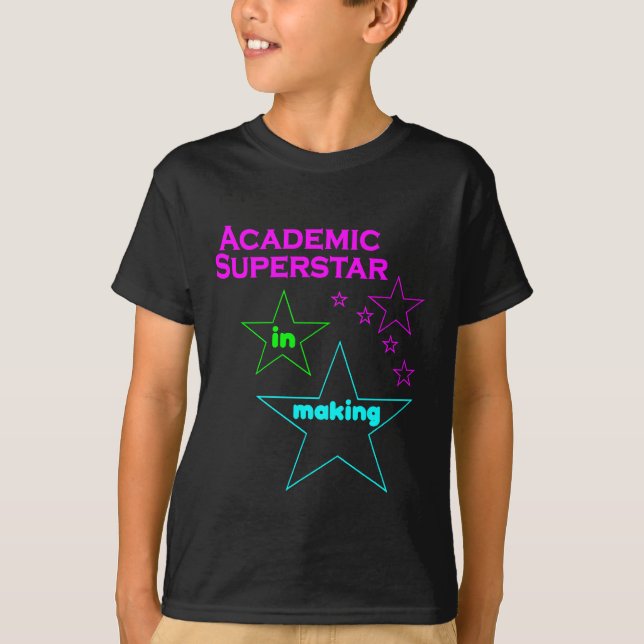 Academic Superstar shirt (Front)