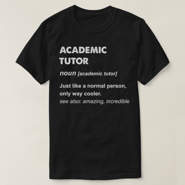 Academic Tutor Pullover  (Design Front)