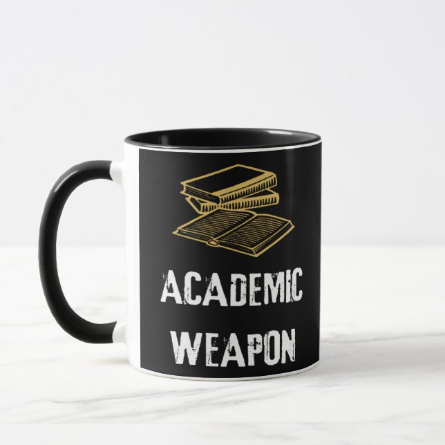 Academic Weapon - Back to School Mug (Left)
