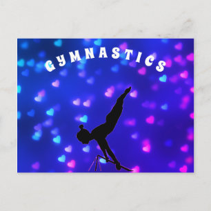 Académie de gymnastique aux étudiants Carte postal