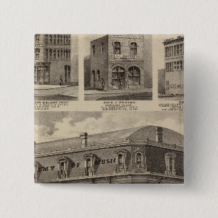 Academy of Music, Minnesota 2 Inch Square Button
