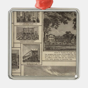 Academy of the Immaculate Conception Metal Ornament