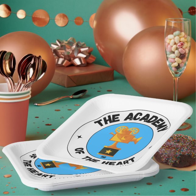 Academy Paper Plate (Multi)