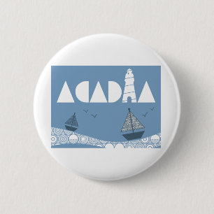 Acadia 2 Inch Round Button