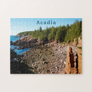 Acadia National Monument Cove Maine Jigsaw Puzzle