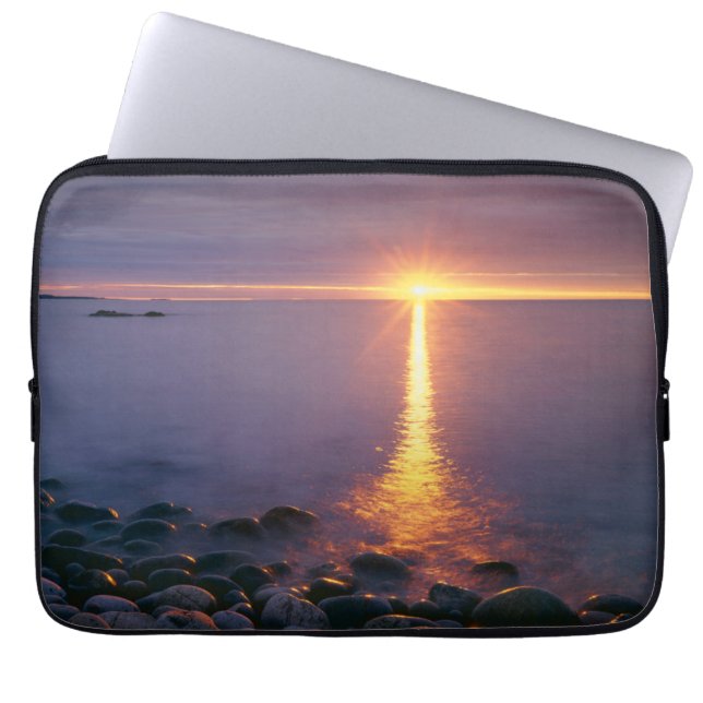 Acadia National Park |Atlantic Ocean Maine Laptop Sleeve (Front)