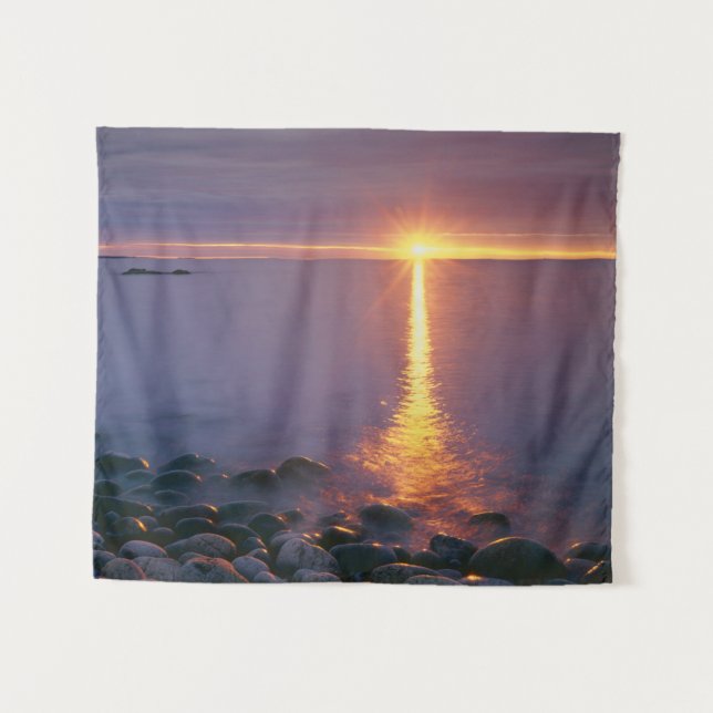 Acadia National Park |Atlantic Ocean Maine Tapestry (Front (Horizontal))