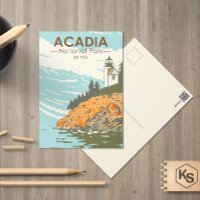 Acadia National Park Bar Harbour Lighthouse