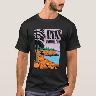 Acadia National Park Hiking Vacation 7 T-Shirt