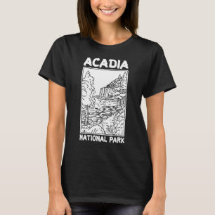 Acadia National Park Hiking Vacation 8 T-Shirt