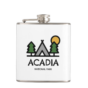 Acadia National Park Hip Flask