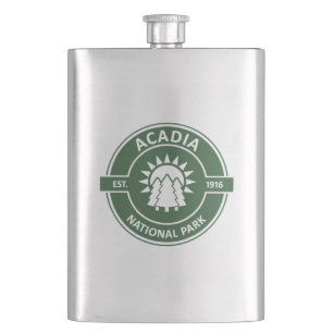 Acadia National Park Hip Flask